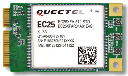 EC25-EUX MINIPCIE Mini PCIe LTE modem modul