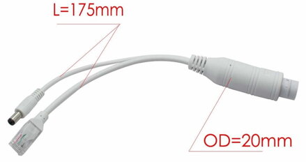 Aktivní PoE injektor 48V na 12V