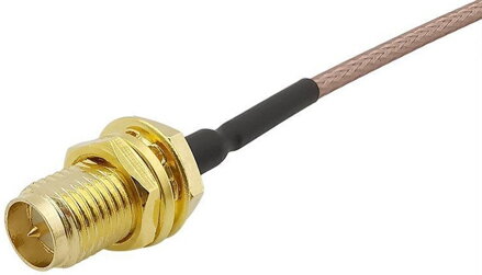 Pigtail RP-SMA F RG178