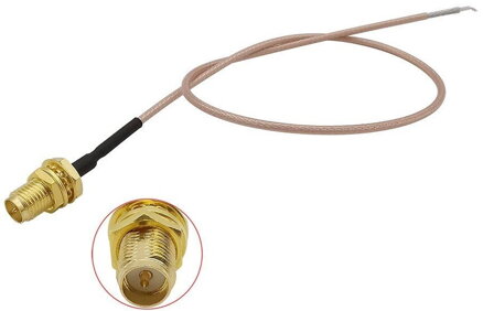 Pigtail RP-SMA F RG178