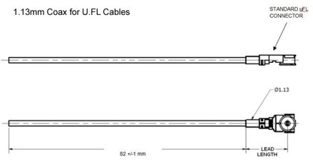 Pigtail U.FL- SMA F
