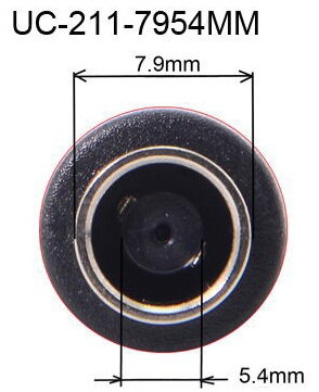 UC-211-7954MM DC 7.9x5.4mm (F) na USB C (M), redukce, adapter