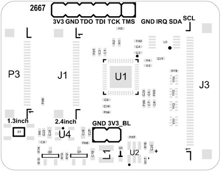 Sipeed MCU to RGB LCD module