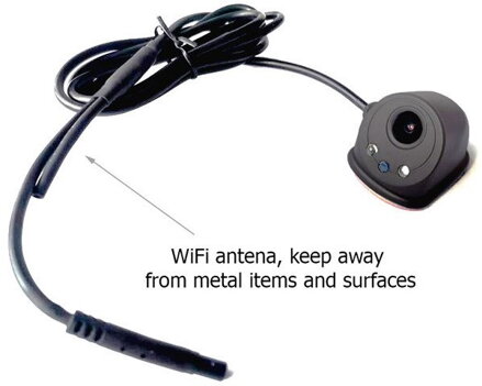 YC803 WiFi zadní parkovací kamera do auta
