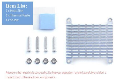 NanoPi NEO chladič heatsink