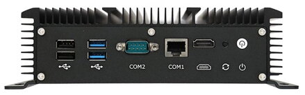 SPC-G4062, i5-10310U, 6 LAN, barebone, fanless, průmyslový počítač