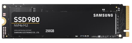 Samsung 980 250GB SSD disk M.2 (SATA), MLC