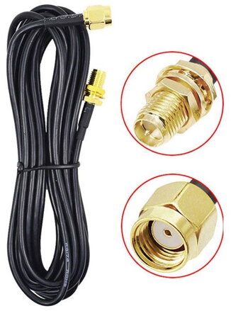 RG174 anténní prodlužovací kabel