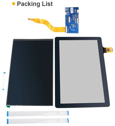 10.1"dotykový displej pro Orange Pi4 /PI4 Lts/PI4B
