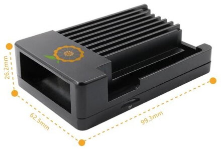 Orange Pi 4/4B hliníková krabička