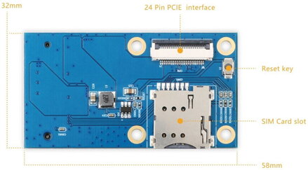 Orange Pi 4/4B expansion board rozšiřovací deska