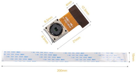 RK-CAMERA 13MP MIPI kamera pro Orange Pi 4/4B