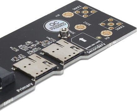 M.2 NGFF Key B na USB 3.0 adaptér s 6pinovým slotem pro dvě SIM karty