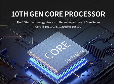 N3061 i5-10210U, 6 LAN, barebone, fanless, průmyslový počítač