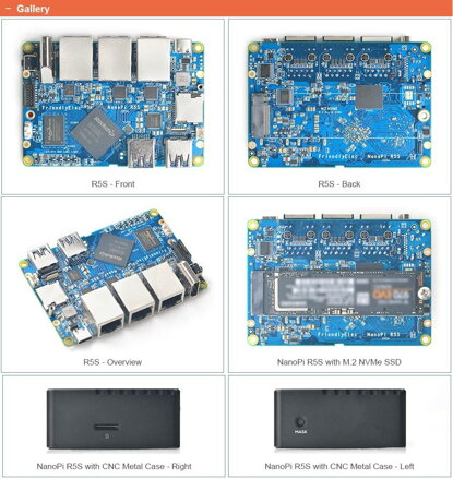NanoPi R5S 4+32GB