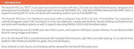NanoPi R5S 4+32GB