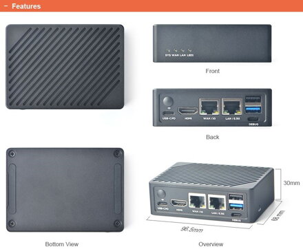 NanoPi R6C 8+32GB