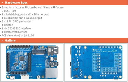 Nano Pi Mini Shield pro NEO Core/Core2