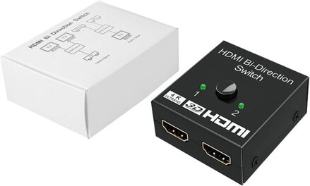 HDMI obousměrný přepínač 2x1, 4K/UHD