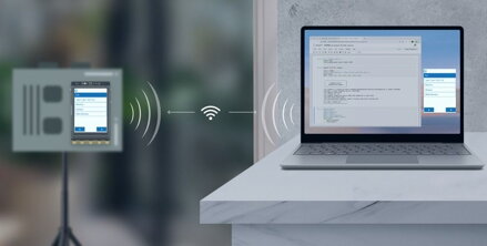 Jednodeskový počítač IoT Python s dotykovou obrazovkou