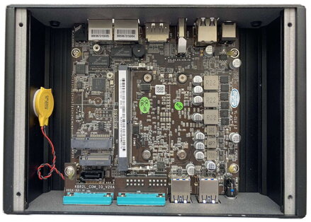 N3022 průmyslové mini PC, barebone, fanless