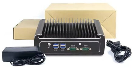 N3022 průmyslové mini PC, barebone, fanless