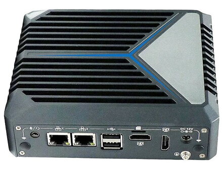 N1321 N100 průmyslové mini PC, barebone, fanless