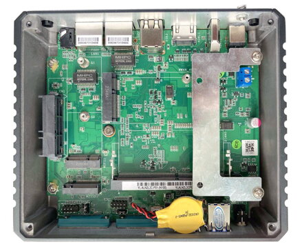 N1321 N100 průmyslové mini PC, barebone, fanless