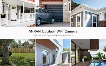 Q3 Max 5MP Wi-Fi otočná kamera s dobíjecí baterií a 3W solárním panelem