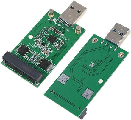 NFHK N-30U V1 mSATA na USB 3.0 adaptér