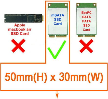 NFHK N-30U V1 mSATA na USB 3.0 adaptér