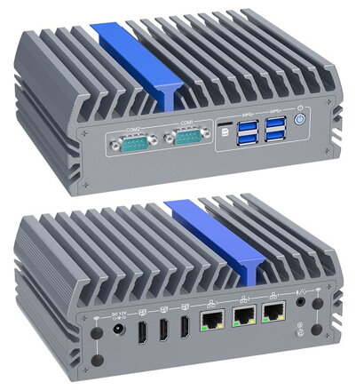 IEXP-502 průmyslové PC, Intel Core i3/i5/i7, 3× HDMI, 2.5G LAN