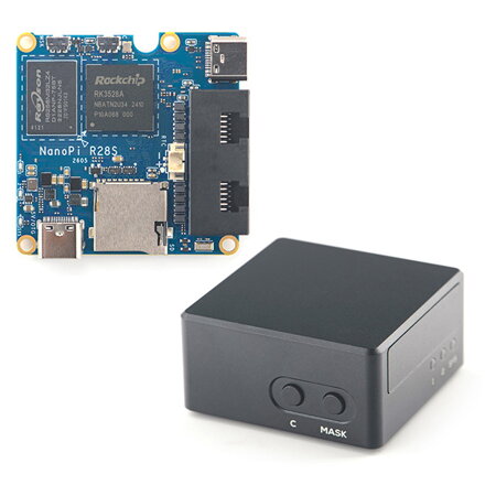 NanoPi R28S Combo – vývojová deska s Wi-Fi 6 a dual Gigabit Ethernet FriendlyElec