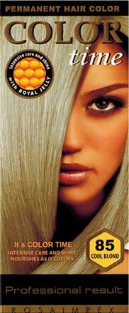 Dlouhotravající Barva na vlasy Color Time 85 ledová blond 85ml