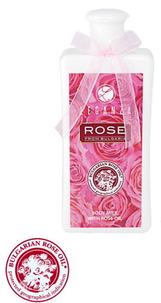 Leganza Body Milk with Rose Oil 200 ml