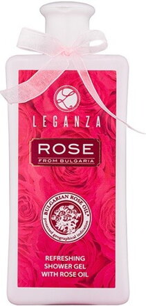 Leganza Gel Refreshing Shower Gel with Rose Oil 200 ml