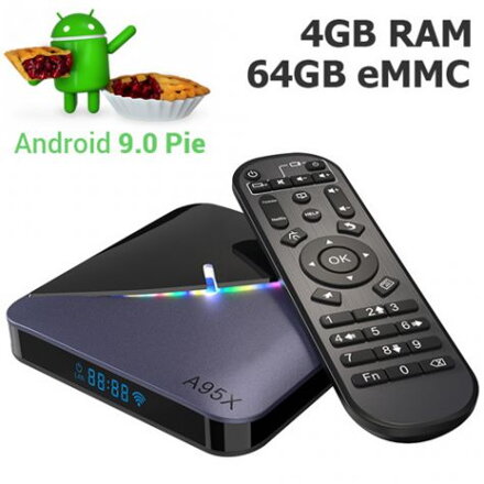 TV Box A95X F3 S905X3 4/64GB Android 9.0