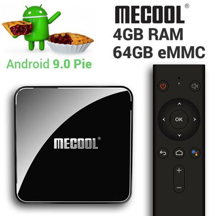 KM3 ATV s Android TV 9 Pie Googlem certifikovaný, S905X2, 4/64GB
