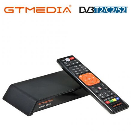 GTMedia V8 pro2 H.265 Full HD 1080P DVB-T2/S2 přijímač se zabudovanou WiFi