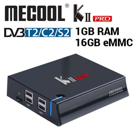 Hybridní TV Box Mecool KII Pro S905 2/16GB Android 7.1 TV OS