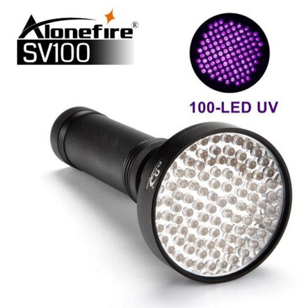 SV100 100 UV LED svítilna 10W