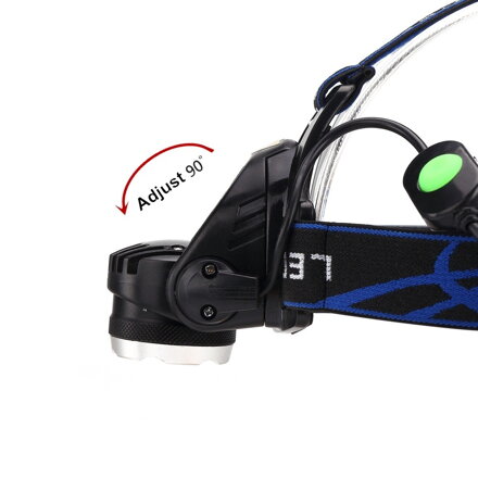 HP88 CREE XM-L T6 supersvítivá čelovka přední světlo LED 900 lm
