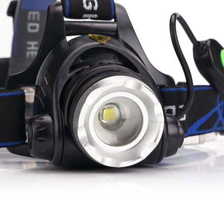 HP88 CREE XM-L T6 supersvítivá čelovka přední světlo LED 900 lm