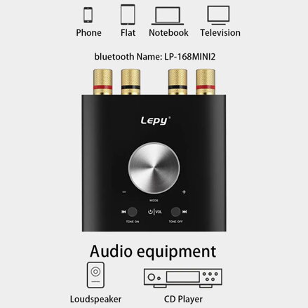 LP-168MINI2 Bluetooth stereo zesilovač