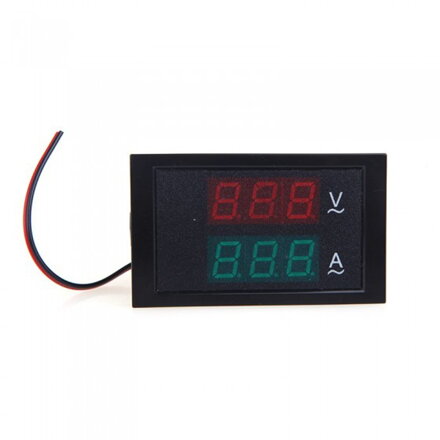 DL85-2042 AC 80-300V 100A 2v1 LED digitální ampérmetr/voltmetr panelový