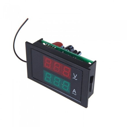 DL85-2042 AC 80-300V 100A 2v1 LED digitální ampérmetr/voltmetr panelový
