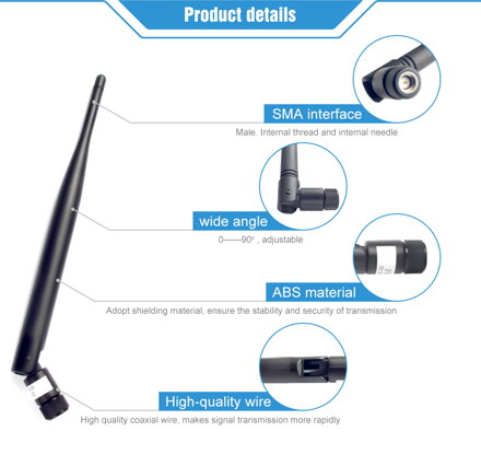 433Mhz 3dBi SMA-M pro LoRa