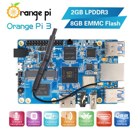 Orange Pi 3 LTS AllWinner H6