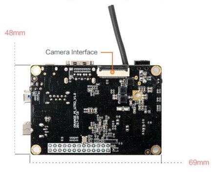 Orange Pi Lite2 1GB USB 3.0 Android 7.0