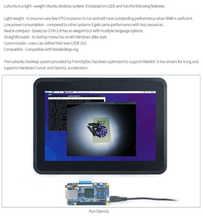 NanoPi Fire3 vývojová deska S5P6818 1GB DDR3 RAM
